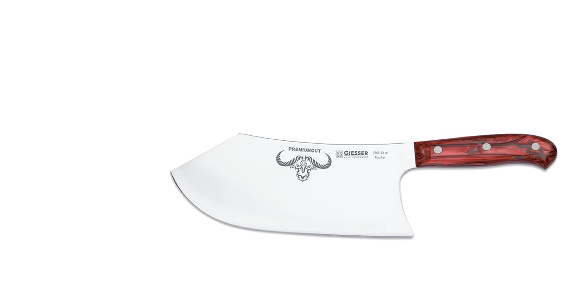 Giesser PremiumCut Chefs No 1 butcher knife Red diamond