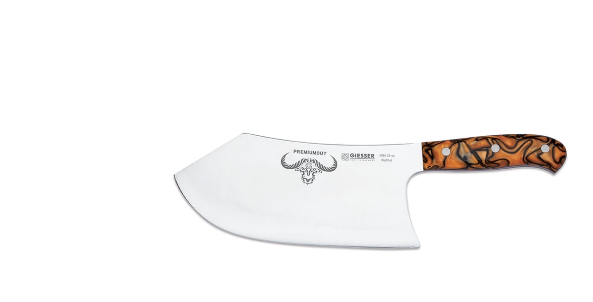 Giesser PremiumCut Chefs No 1 butcher knife Spicy orange