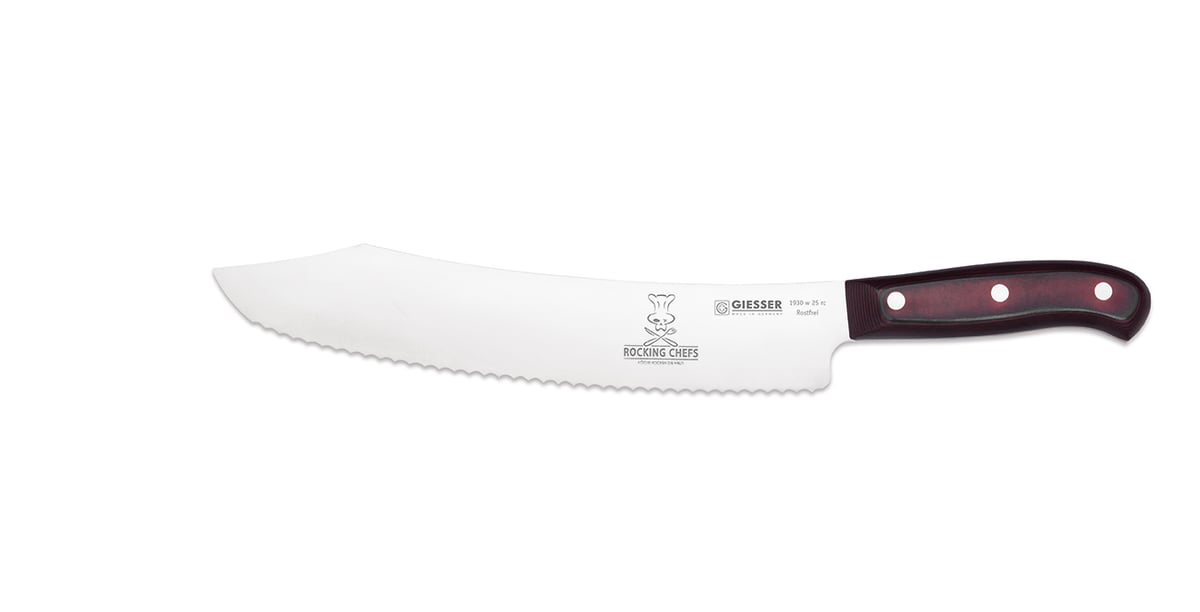 Giesser PremiumCut Wave No 1 bread knife Rocking chefs