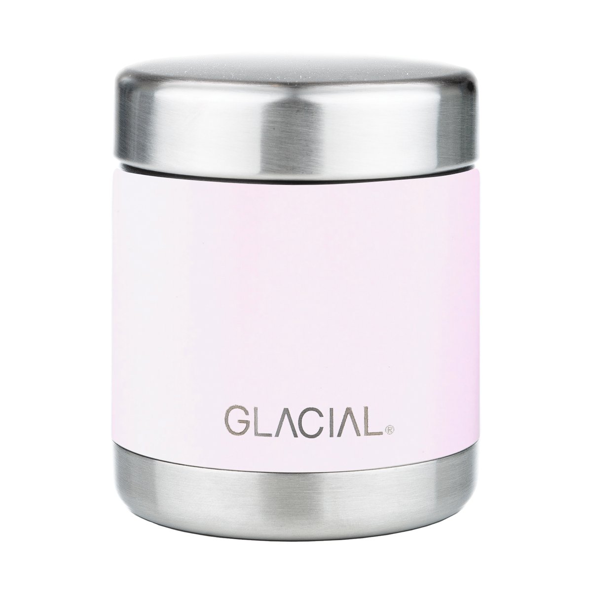 Glacial Glacial food thermos 450 ml Matte pink powder