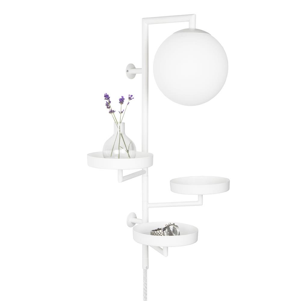 Globen Lighting Astoria wall lamp white