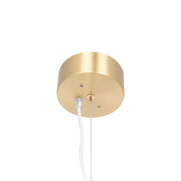 Astrid Pendant - Brass/white, 8 lamps - Globen Lighting