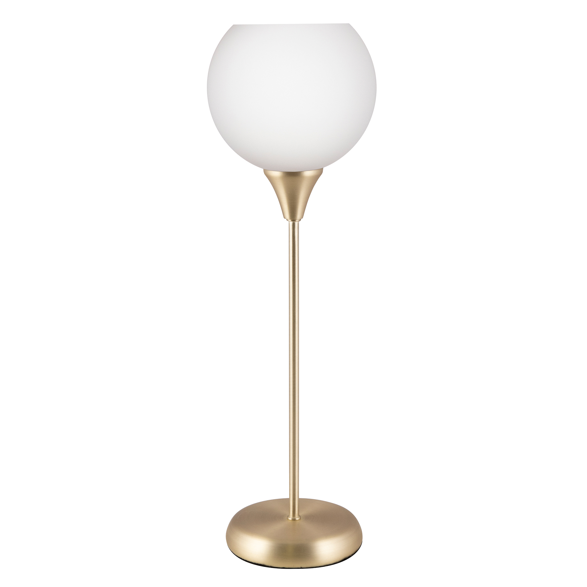 glass bowl floor lamp