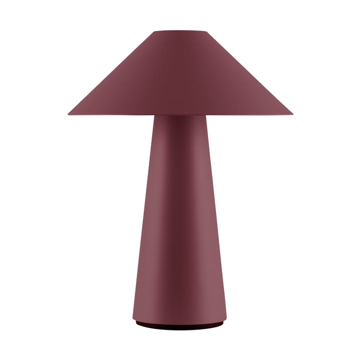 Cannes portable table lamp - Burgundy - Globen Lighting