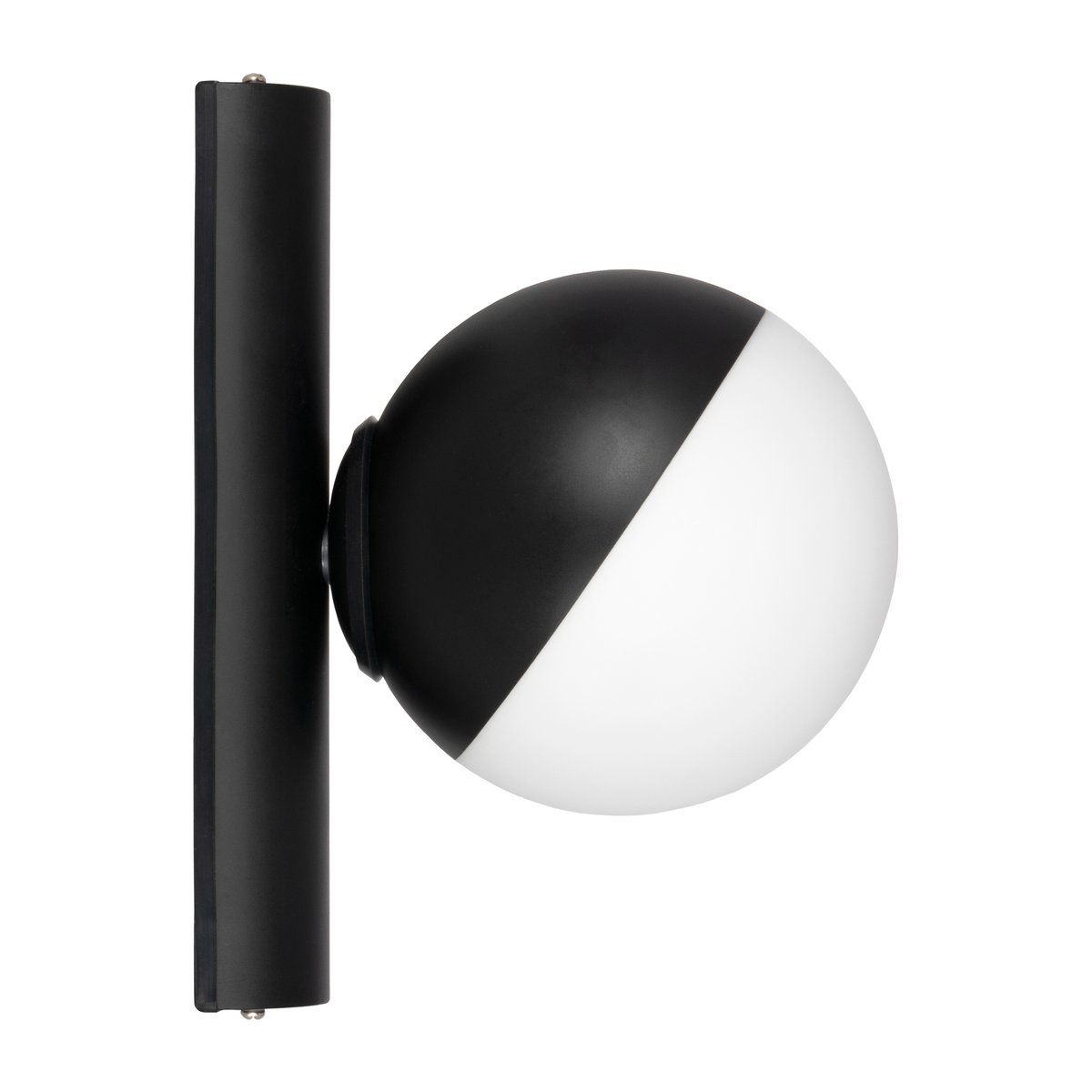 Globen Lighting Contur wall lamp Ø15 cm Black-white