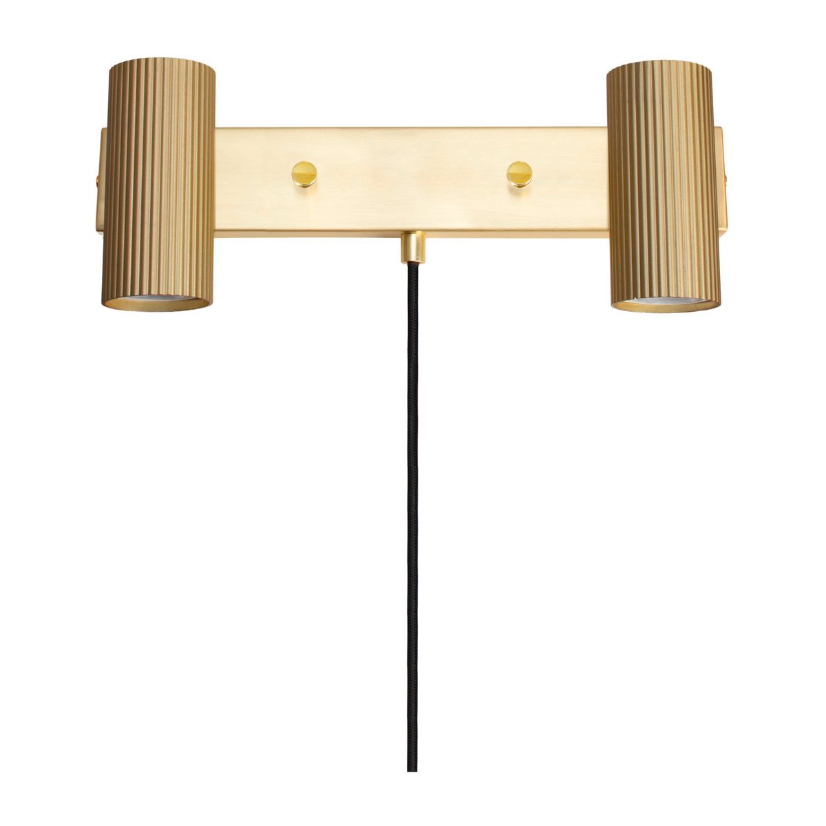 Globen Lighting Hubble 2 wall lamp Brushed brass