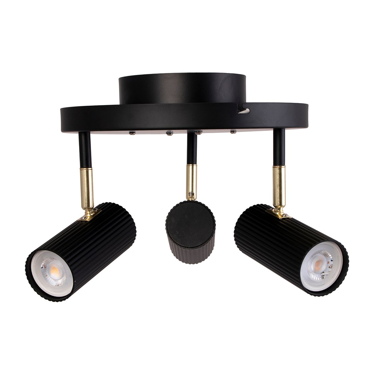 Globen Lighting Hubble 3 ceiling lamp Black