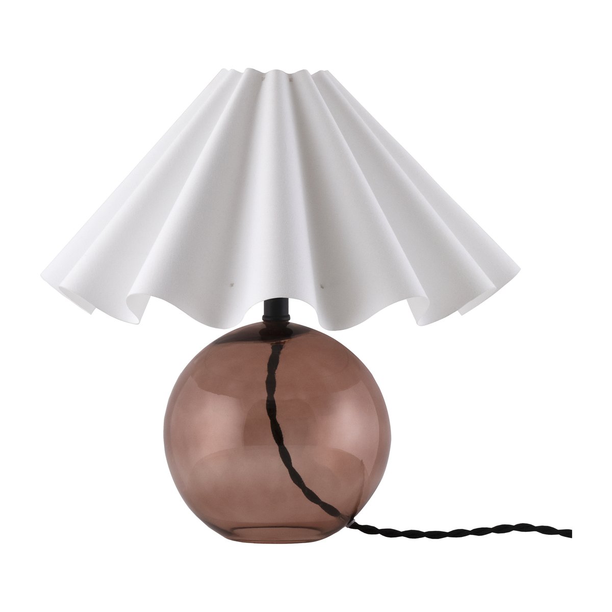 Globen Lighting Judith table lamp Ø30 cm Brown-white