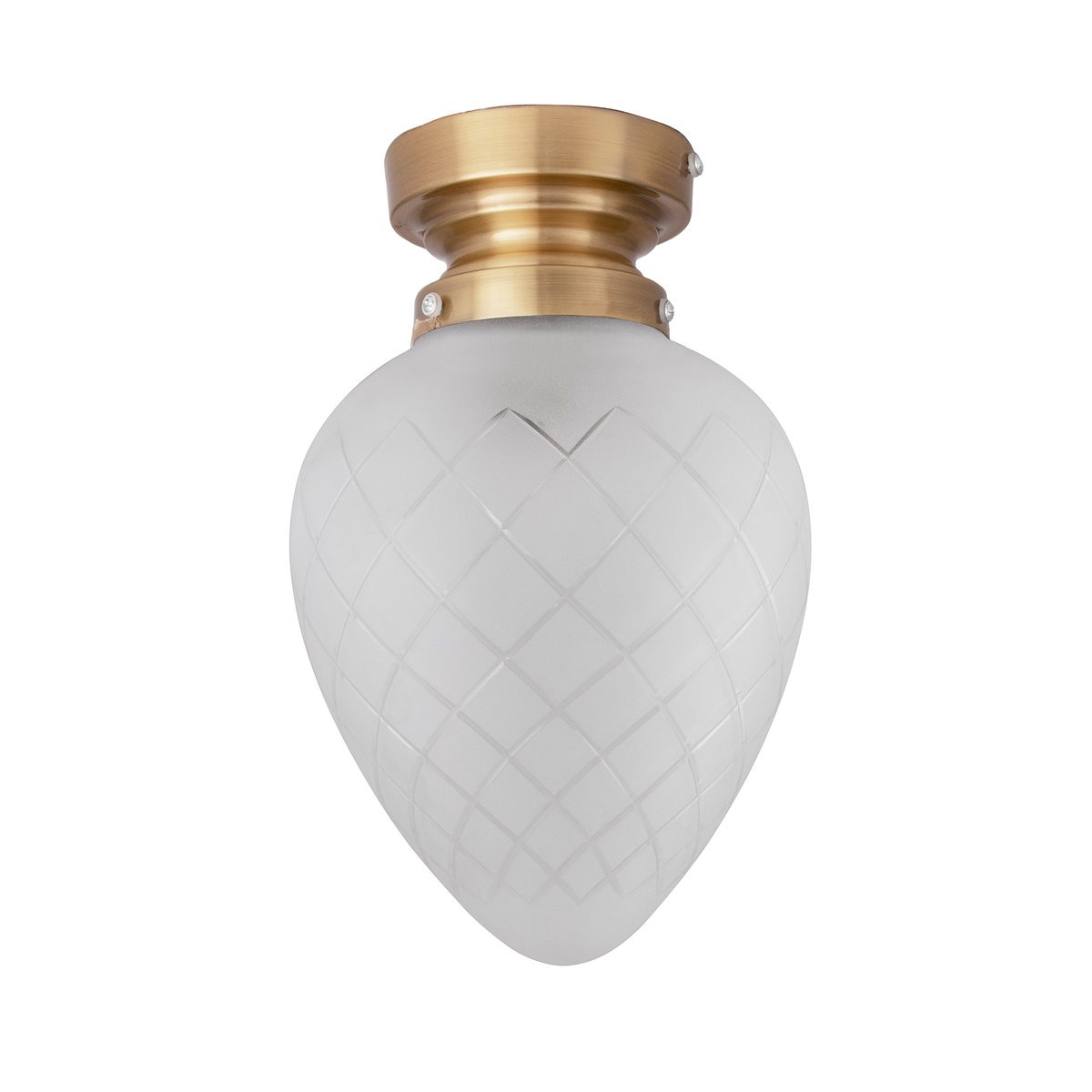 Globen Lighting Juni IP44 ceiling lamp sanded white