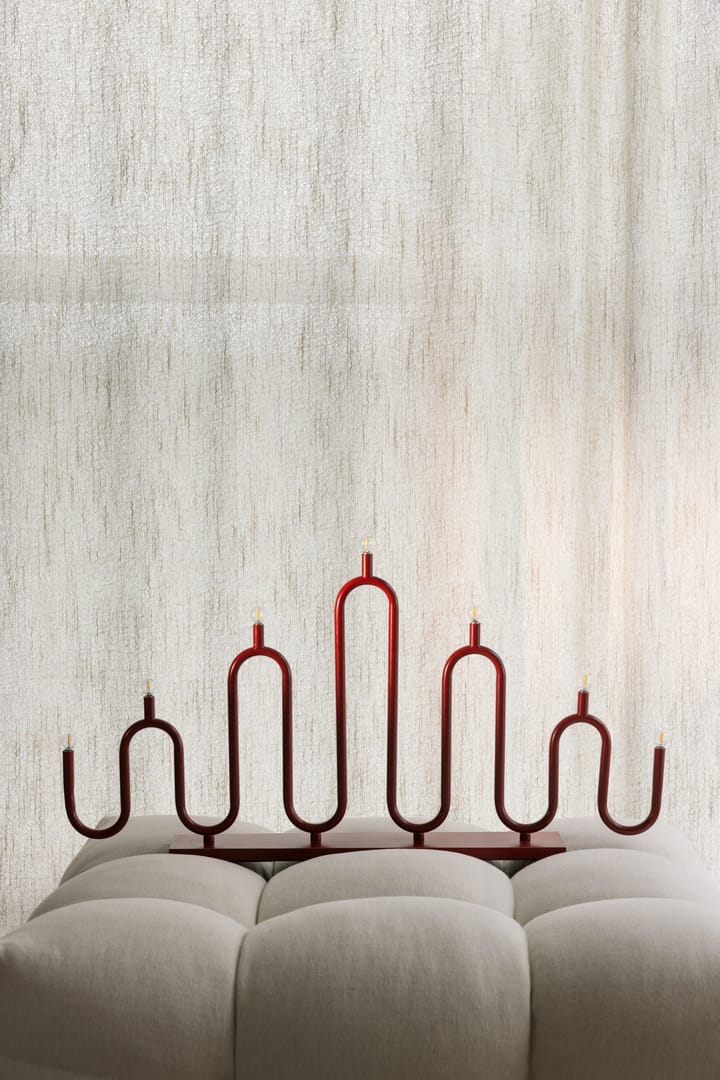 Noel 7 advent candle, Red Globen Lighting