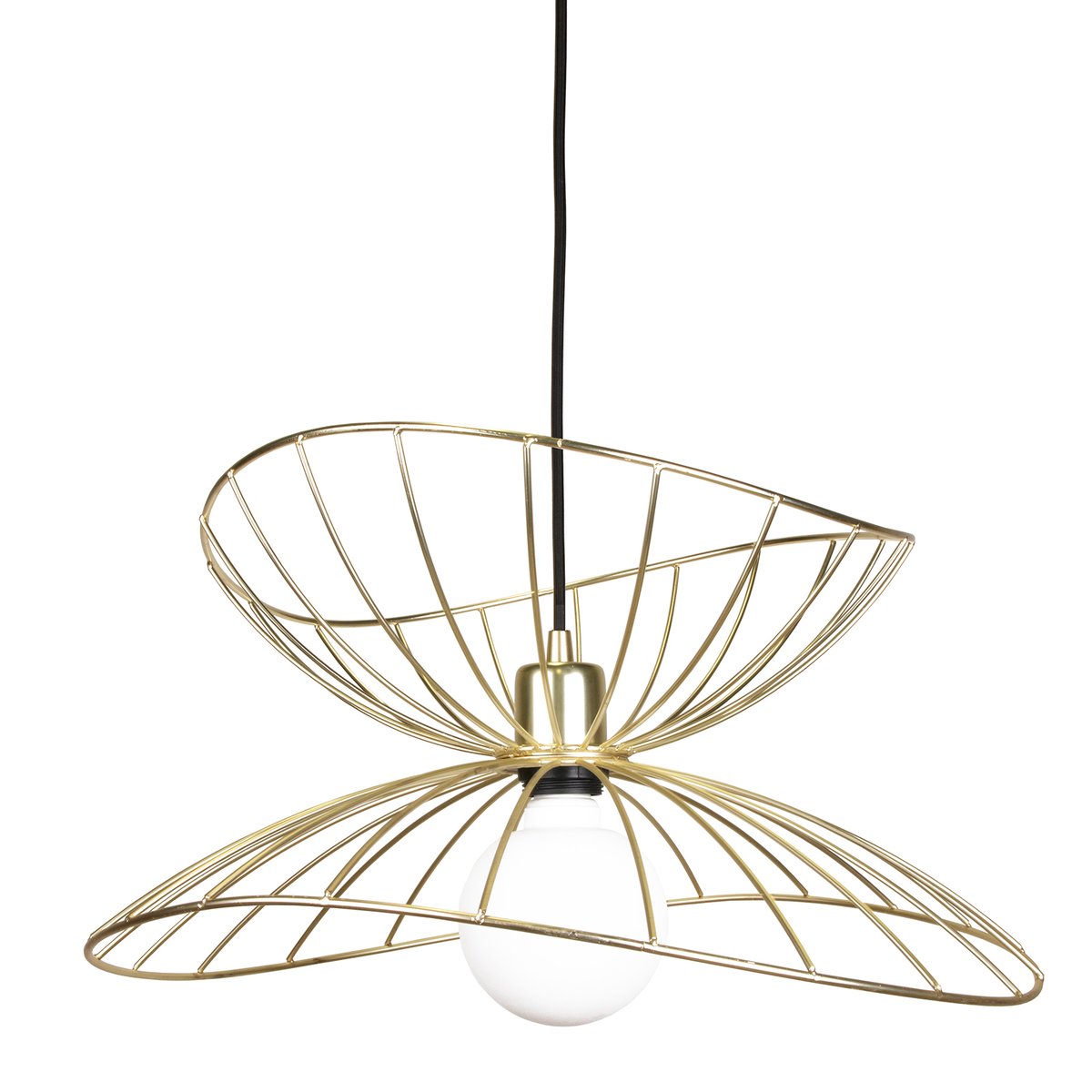 Globen Lighting Ray ceiling lamp Ø 45 cm brushed brass