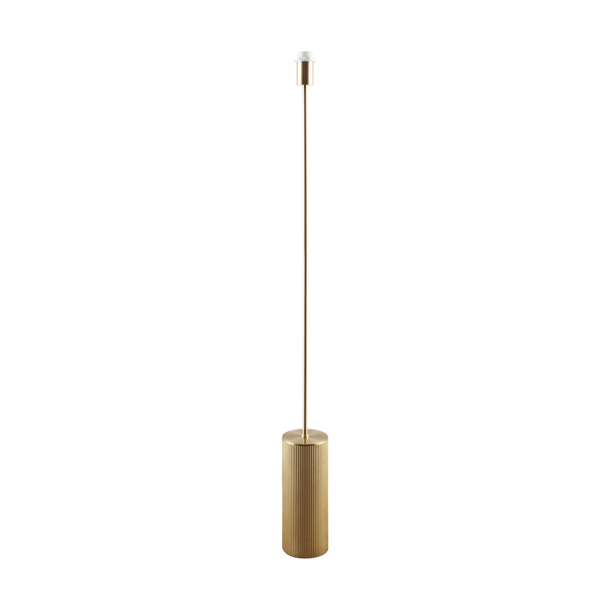 Globen Lighting Rib floor lamp Brushed brass