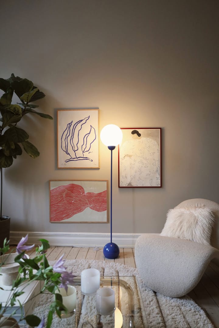 Ripley floor lamp, Blue Globen Lighting