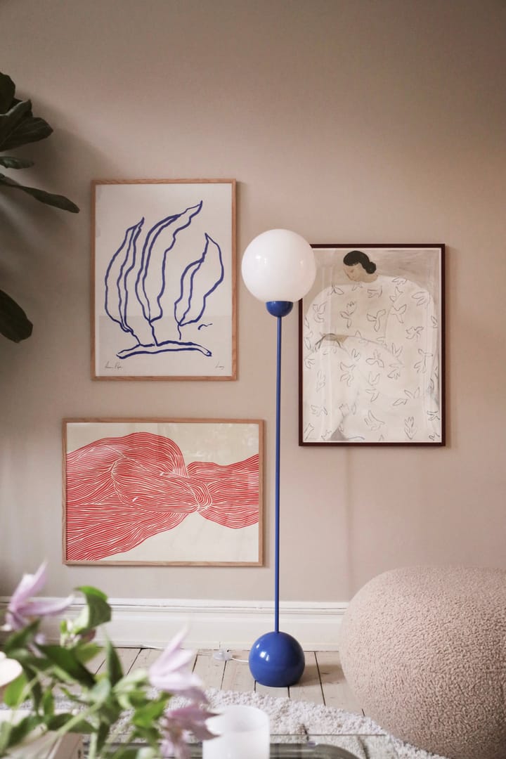 Ripley floor lamp, Blue Globen Lighting