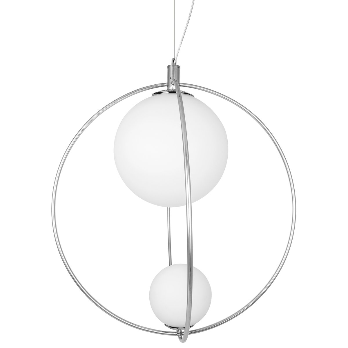 Globen Lighting Saint ceiling lamp Ø60 cm Chrome