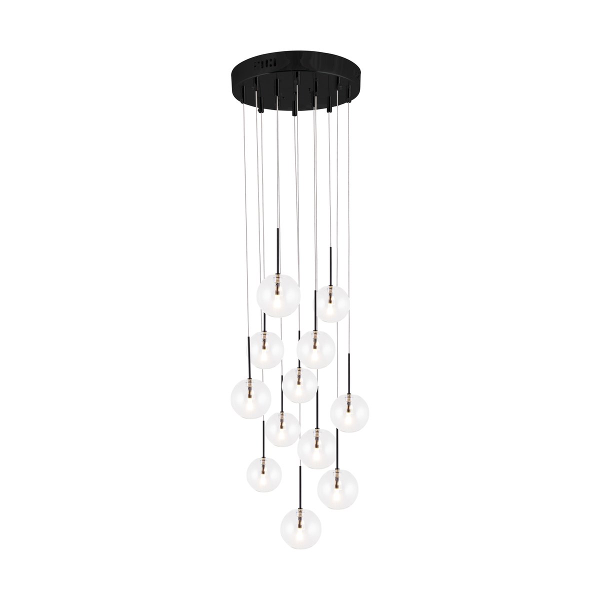 Globen Lighting Skyfall pendant lamp Clear/Black