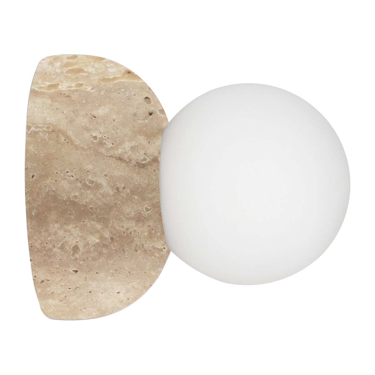 Globen Lighting Torrano wall lamp/ceiling lamp 13 cm Travertine