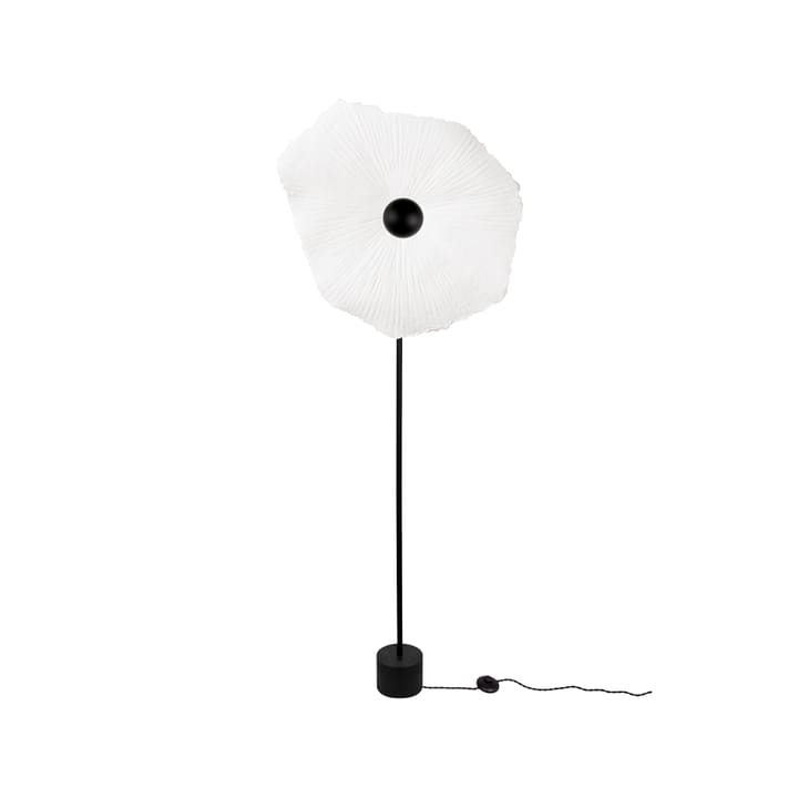 Tropez floor lamp, Nature, black stand Globen Lighting