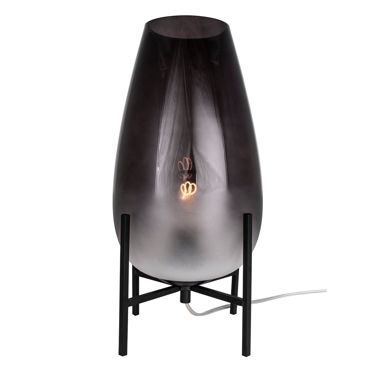 Globen Lighting Tulip table lamp Smoke-grey