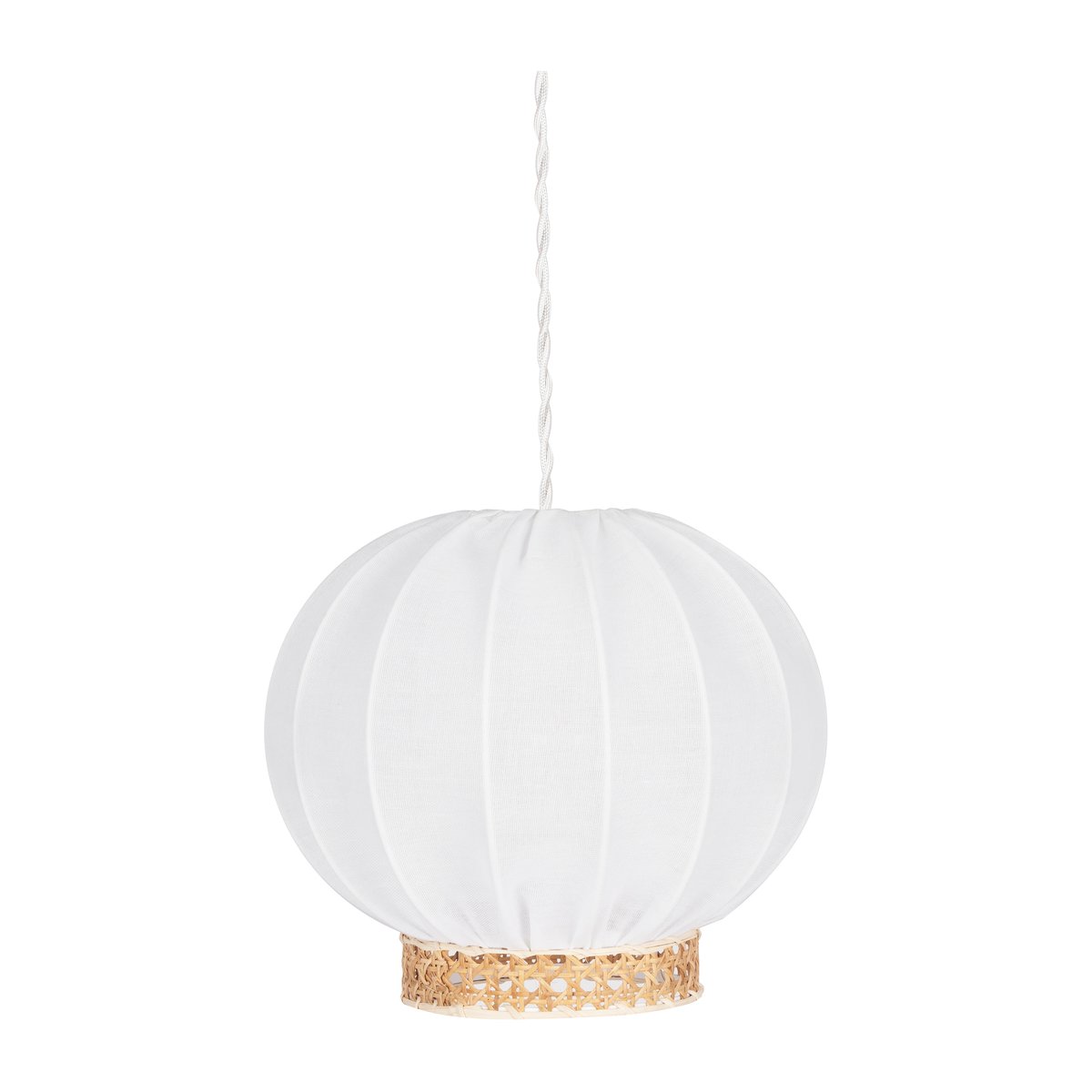 Globen Lighting Yokohama pendant lamp Ø30 cm White-Natural