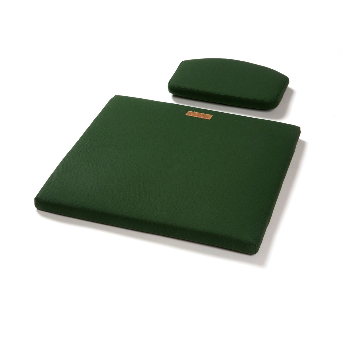 Grythyttan Stålmöbler A3 cushion set neck/seat cushion Sunbrella green