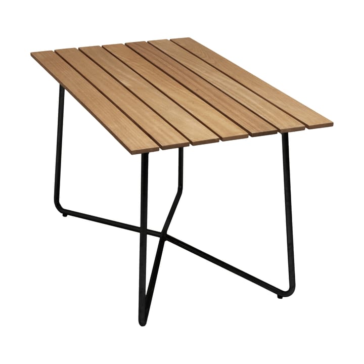 B25A table - Oiled oak-black base - Grythyttan Stålmöbler