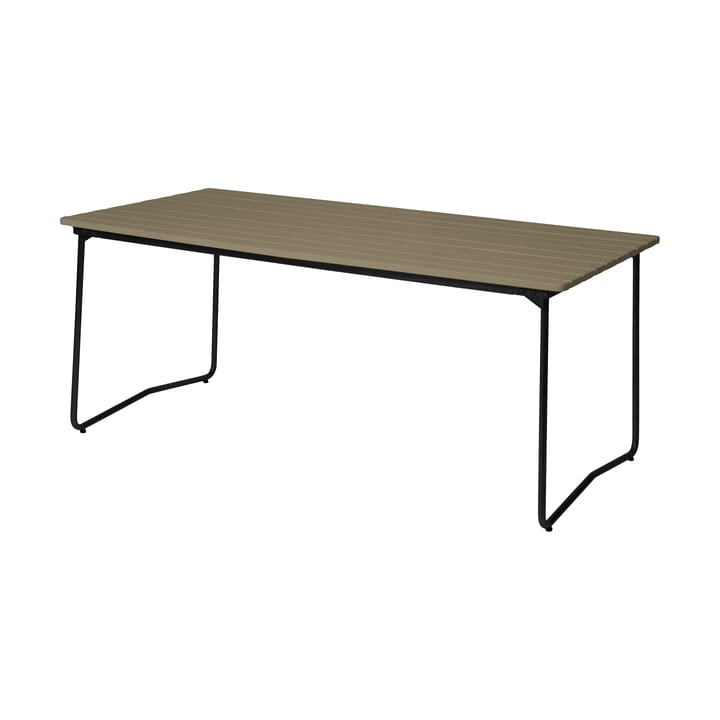 B31 170 dining table - Light green oak-black base - Grythyttan Stålmöbler