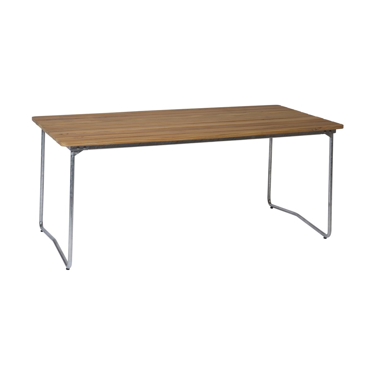 Grythyttan Stålmöbler B31 170 dining table Teak-hot-dip galvanized stand