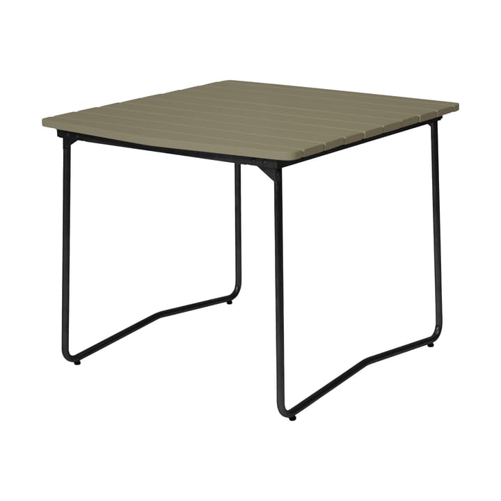 B31 84 dining table - Light green oak-black base - Grythyttan Stålmöbler