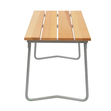 Bänk 8 bench - Pine oil-hot-dip galvanized steel stand - Grythyttan Stålmöbler