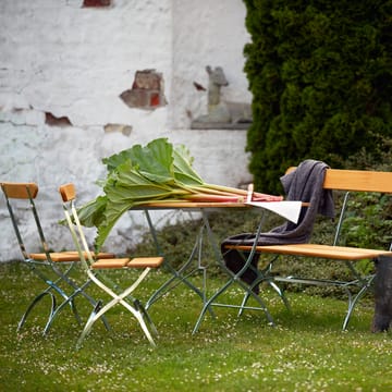 Bryggeri table - Oak oil-hot-dip galvanized stand - Grythyttan Stålmöbler