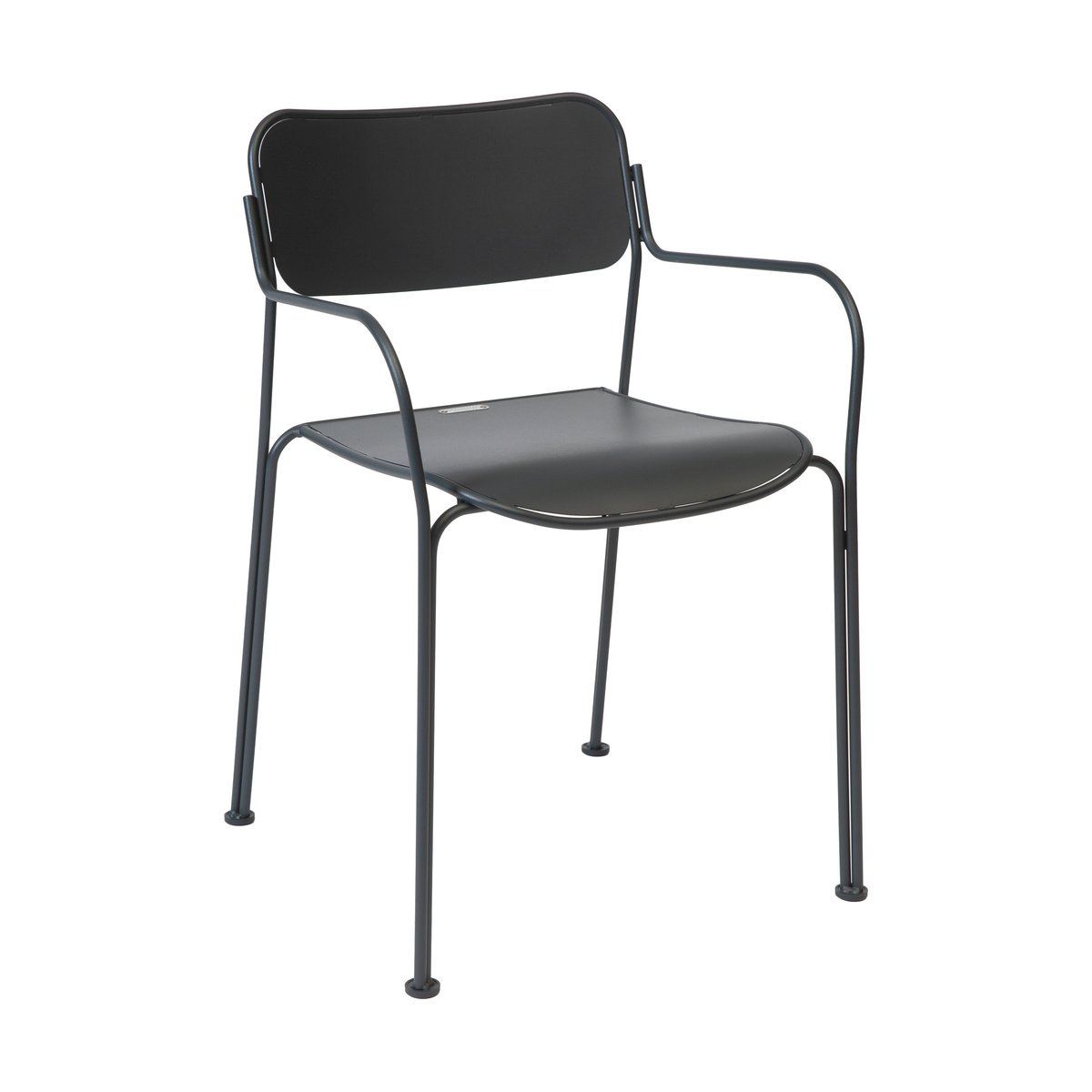 Grythyttan Stålmöbler Chair Libelle chair Graphite Grey