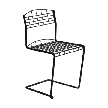 High Tech chair - Black - Grythyttan Stålmöbler