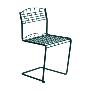 High Tech chair - Blue green - Grythyttan Stålmöbler