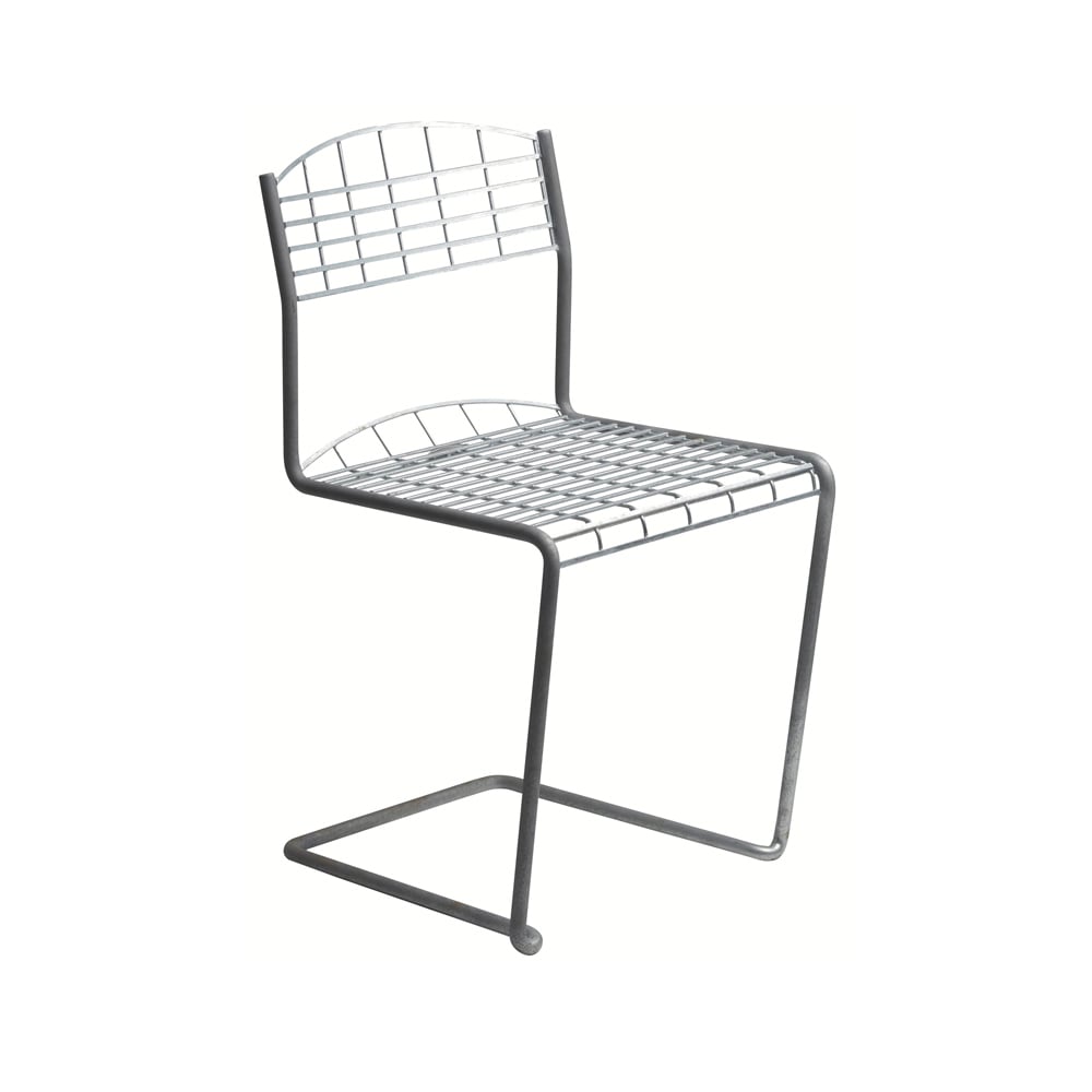 Grythyttan Stålmöbler High Tech chair Hot-dip Galvanized