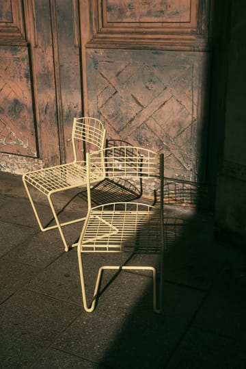 High Tech chair - Ivory - Grythyttan Stålmöbler