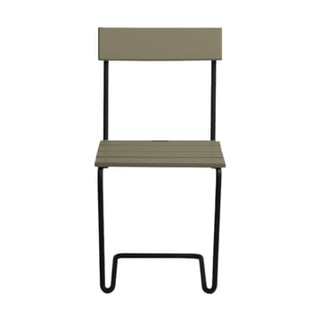 Stol 1 chair - Light green oak-black base - Grythyttan Stålmöbler