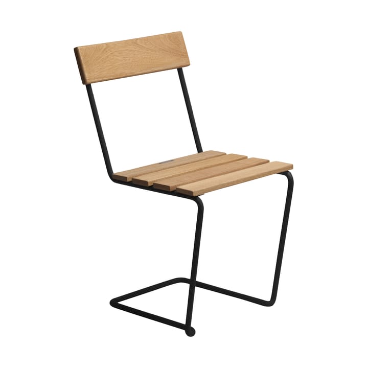 Stol 1 chair - Oiled oak-black base - Grythyttan Stålmöbler