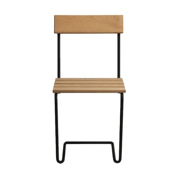 Stol 1 chair - Oiled oak-black base - Grythyttan Stålmöbler