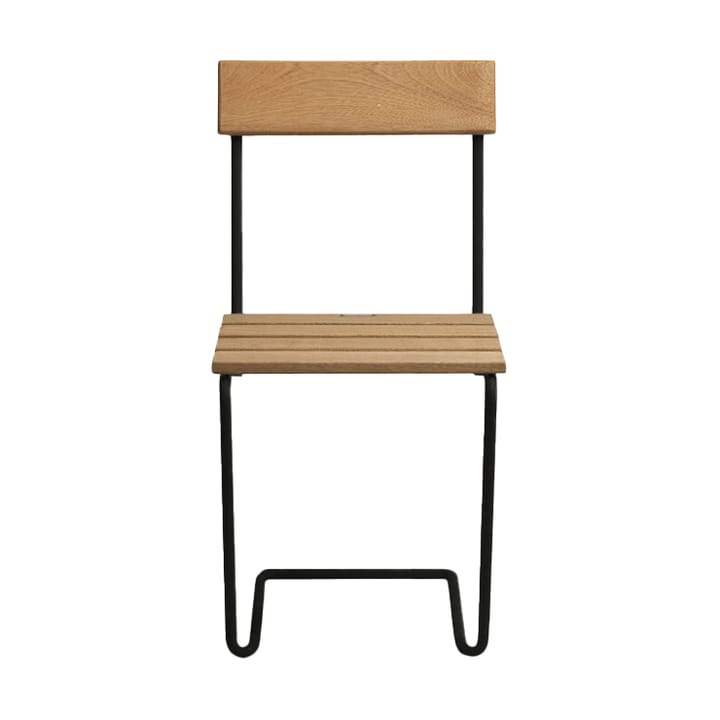 Stol 1 chair, Oiled oak-black base Grythyttan Stålmöbler