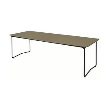 Table B31 dining table 230 cm - Light green oak-black base - Grythyttan Stålmöbler