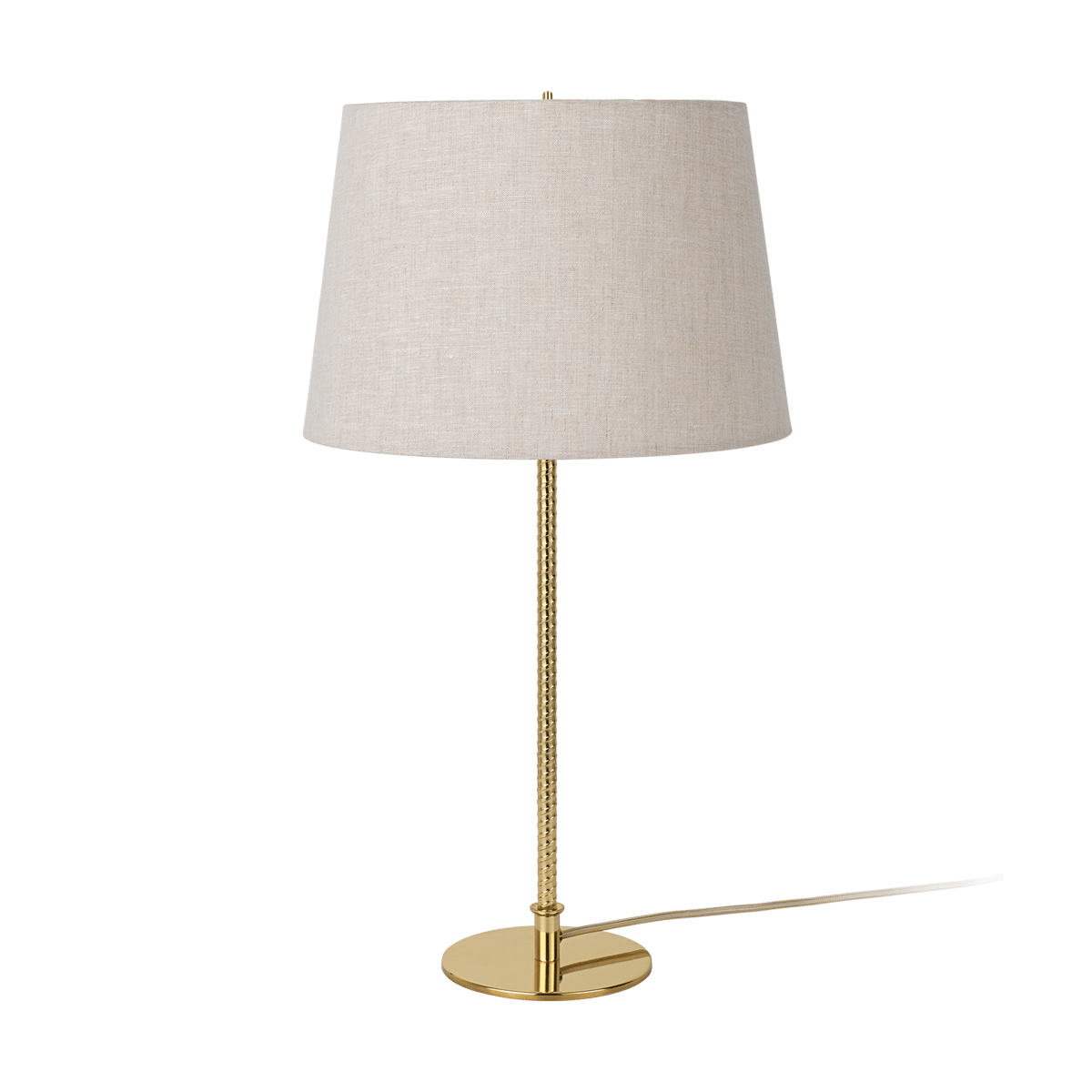 GUBI 9205 table lamp Canvas-brass