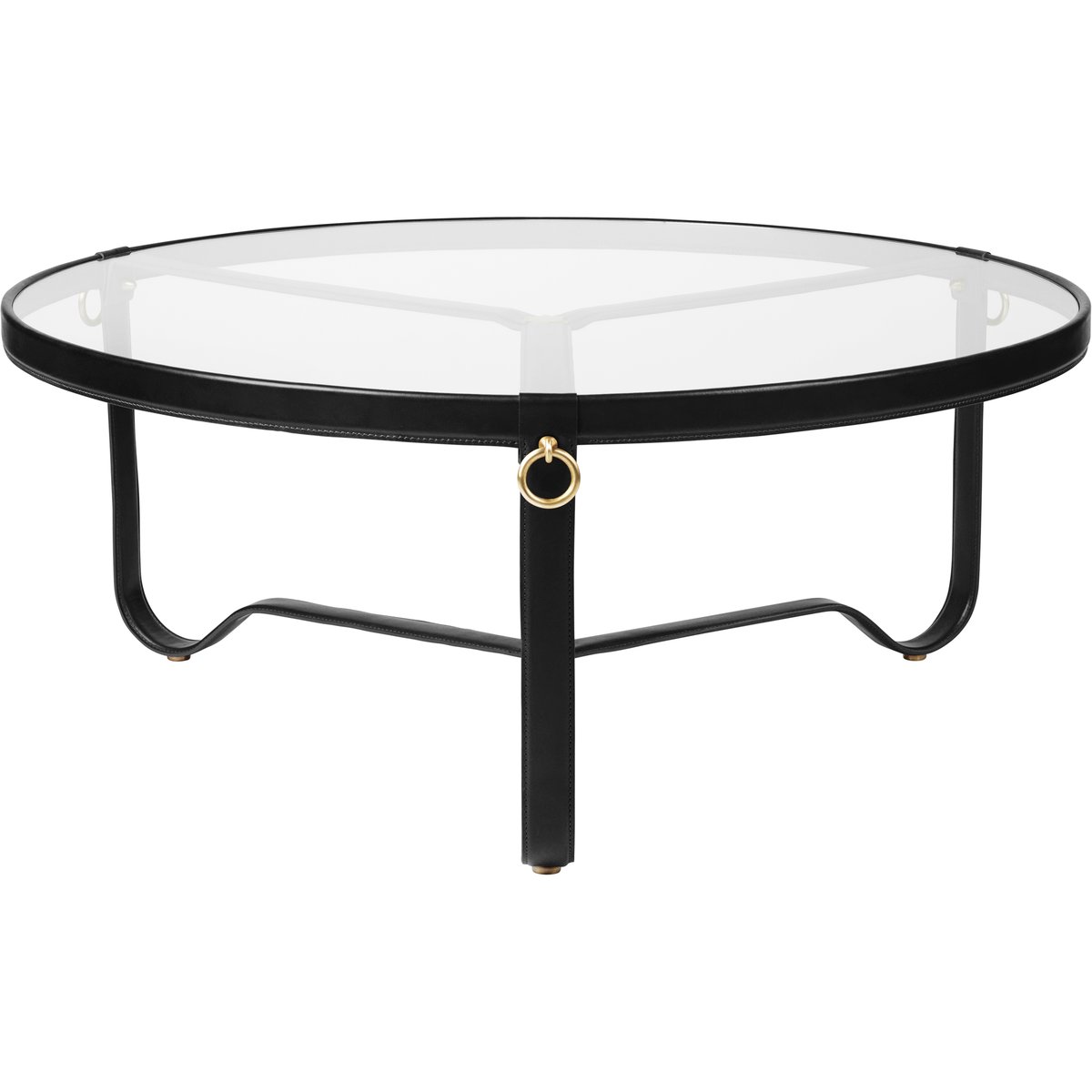 GUBI Adnet coffee table Ø100 cm Black