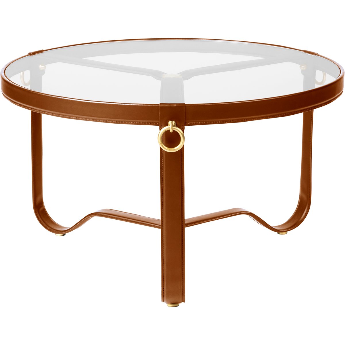 GUBI Adnet coffee table Ø70 cm Tan