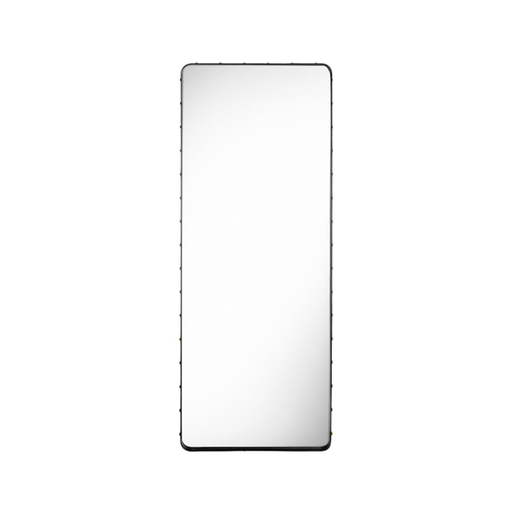 GUBI Adnet rectangular mirror Black, large