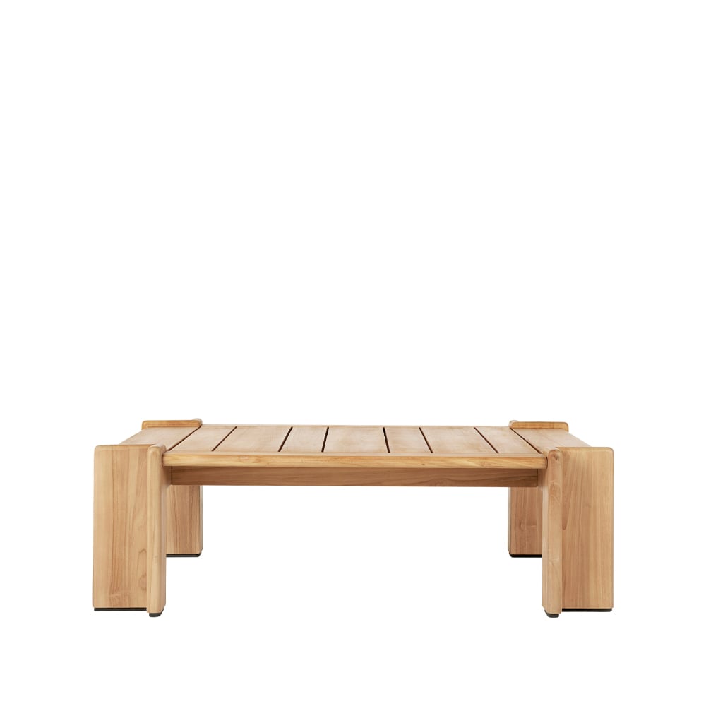 GUBI Atmosfera coffee table 113x110 cm Teak