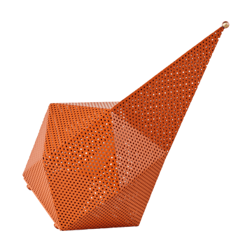 Bagdad portable lamp - International orange - GUBI