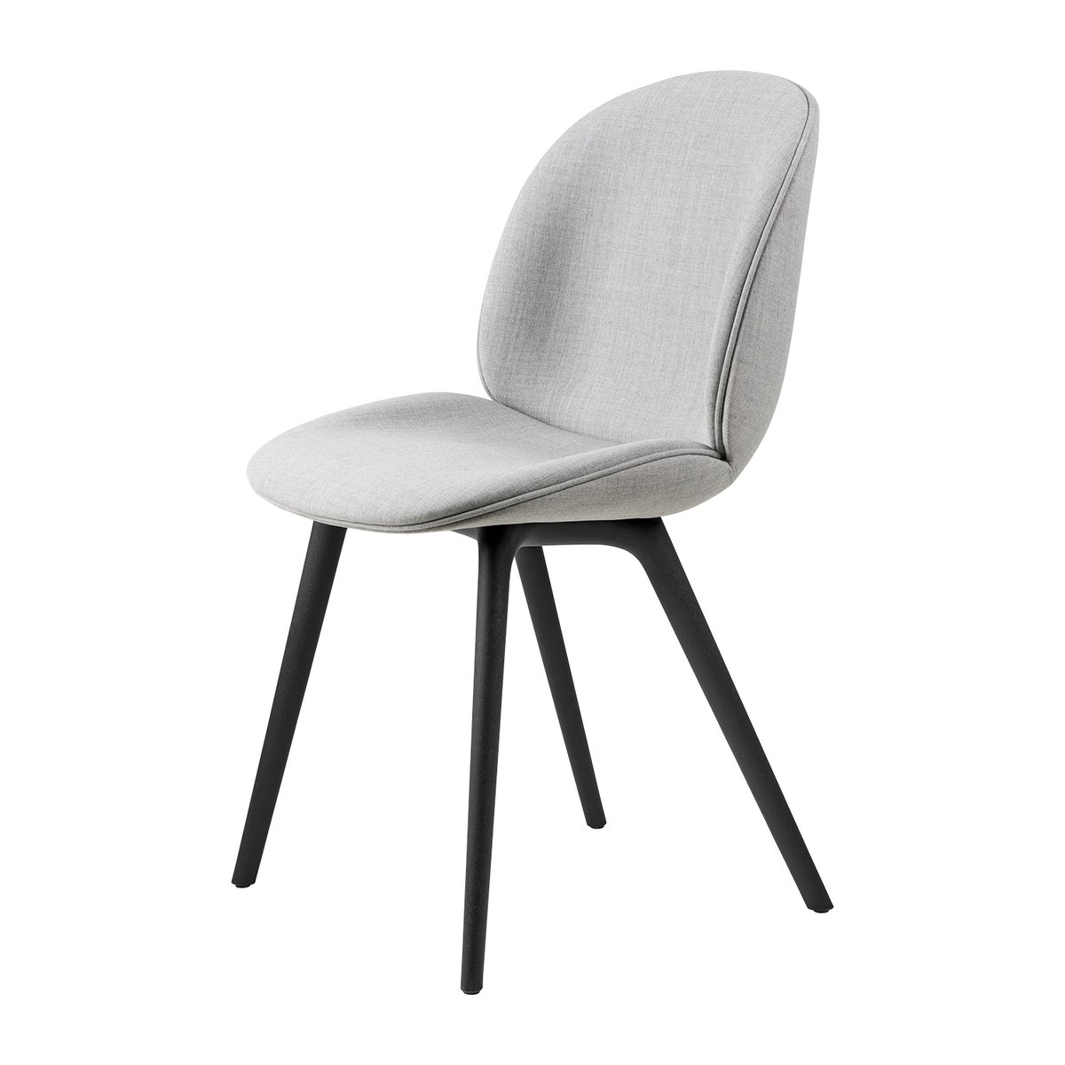 GUBI Beetle dining chair - fully upholstered-plastic base Remix 3 nr.123-black