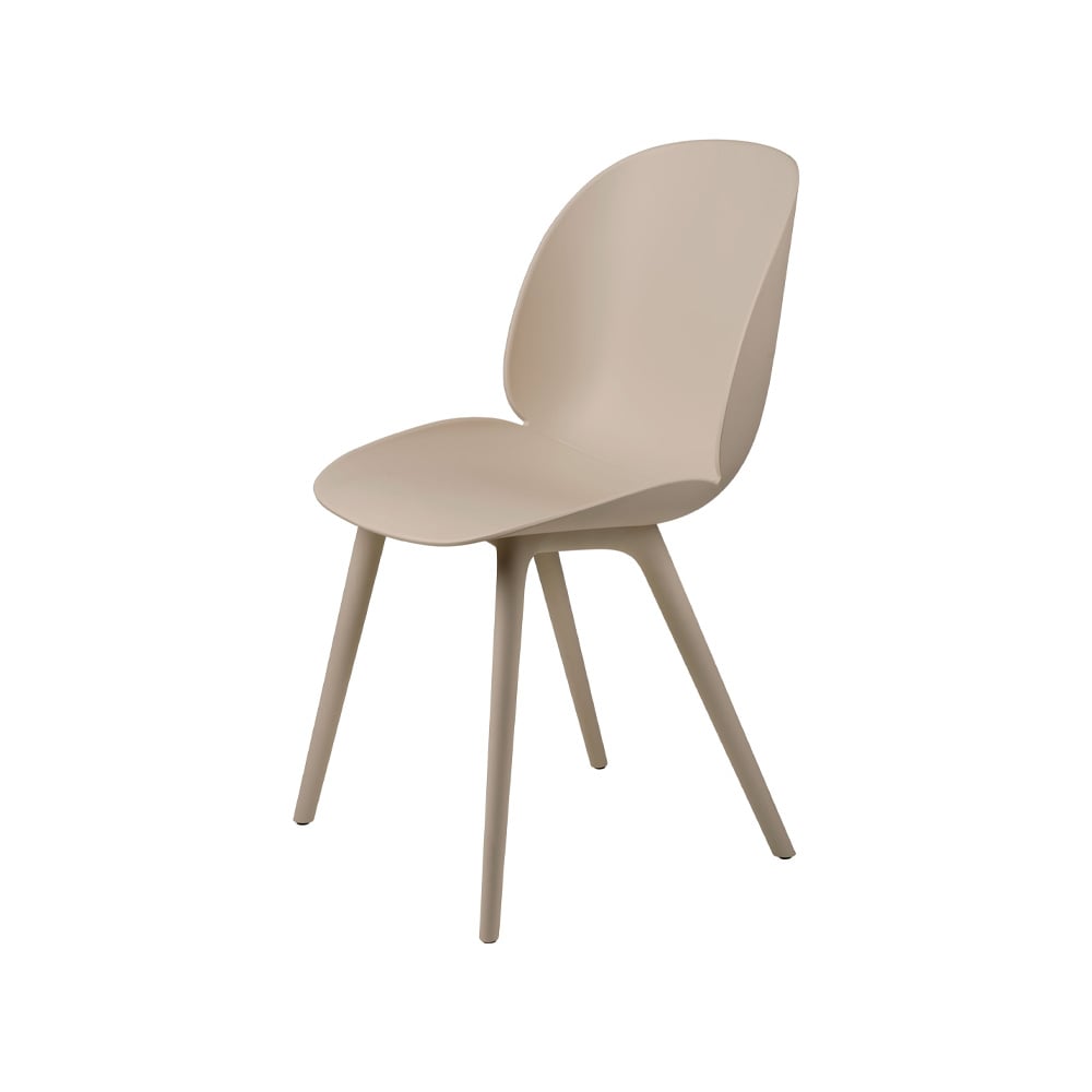 GUBI Beetle Plastic chair New beige