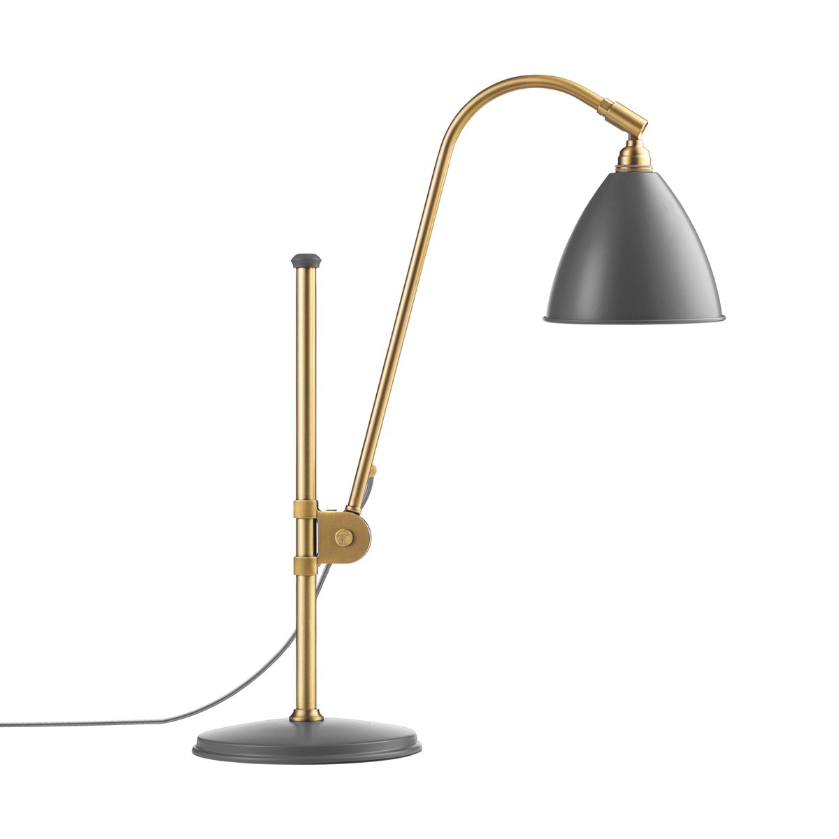 GUBI Bestlite BL1 table lamp grey-brass